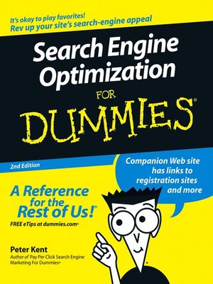 cover image of Search Engine Optimization For Dummies